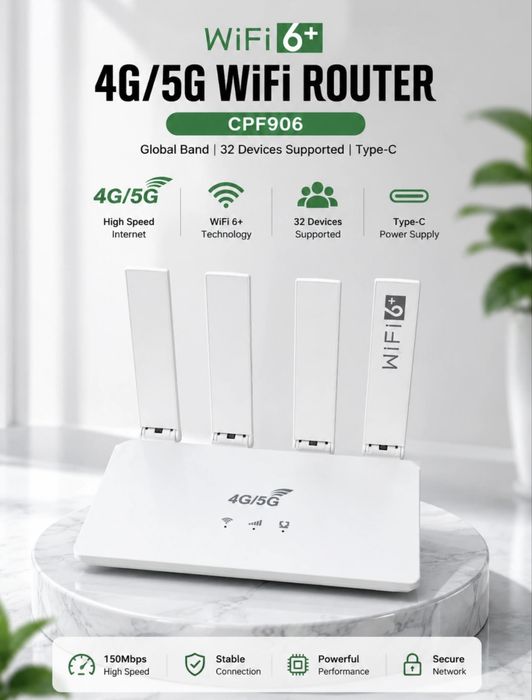 WiFi router / WiFi роутер ( CPF906 ) Гарантия есть! Доставка есть!