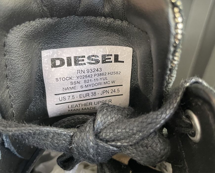 Diesel, естествена кожа, 38/ 38.5 номер