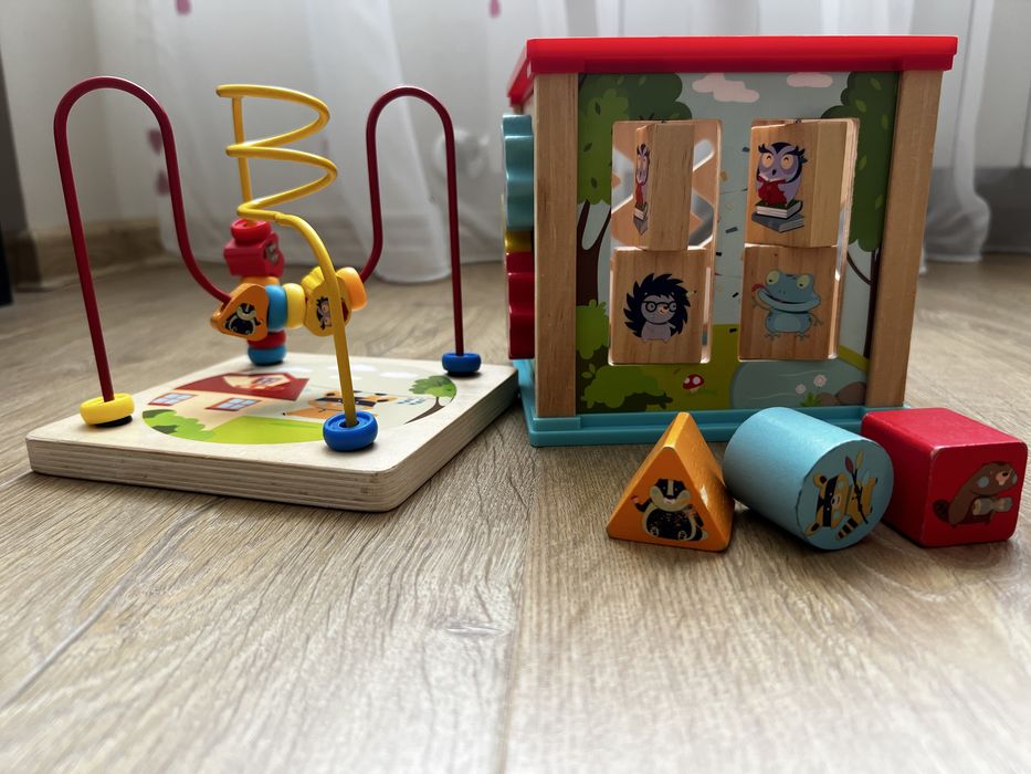 Монтесори лот от дървени играчки