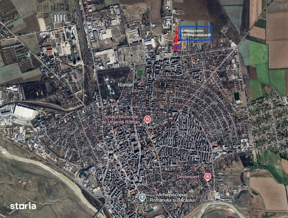 Vanzare proprietate industriala Roman