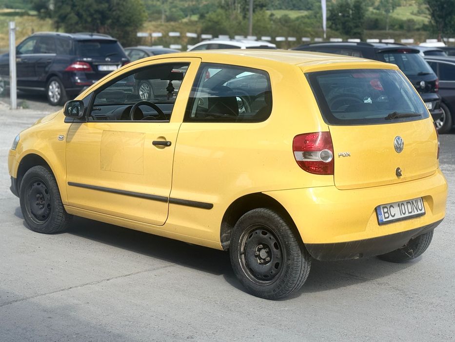 Volkswagen Fox 1.2 Benzină – 2007 – Acte valabile