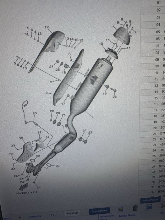 Esapament(toba).pentru TMax’Model 2024