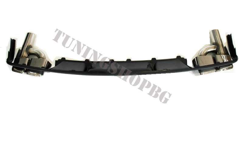 Спортен 63 AMG дифузер с ауспухови накрайници Mercedes Benz W218 CLS