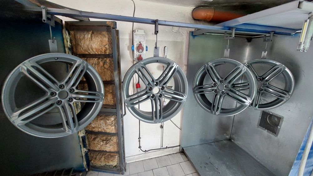 Прахово боядисване и пясъкоструене.