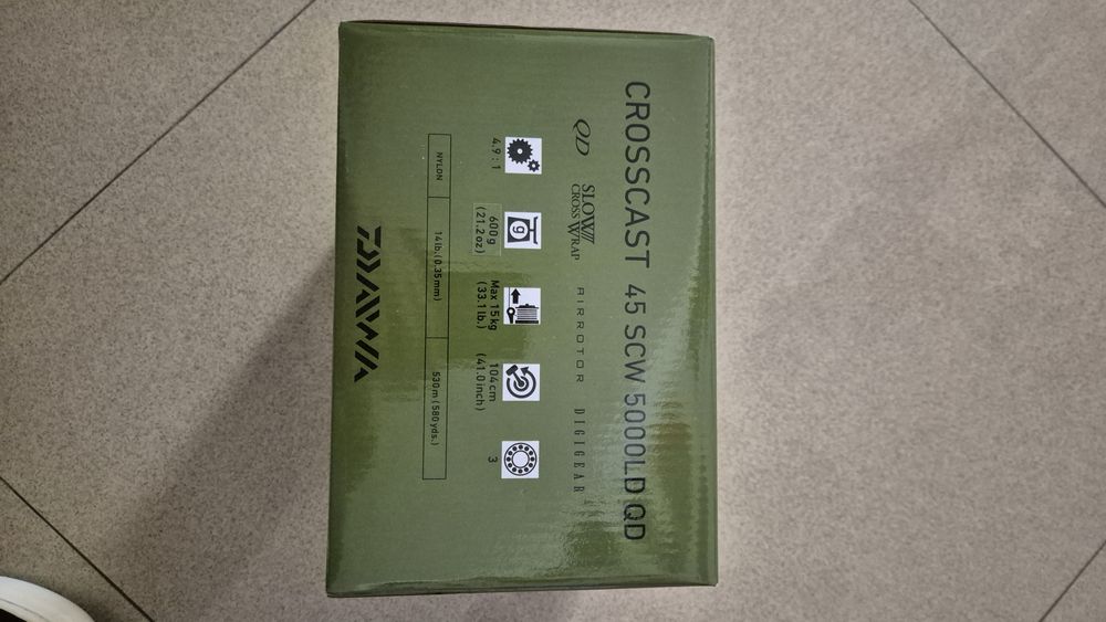 Mulineta Daiwa 24 Crosscast 45scw 5000LD QD