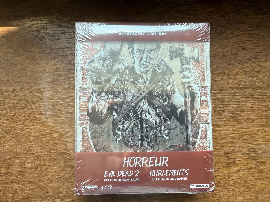 Steelbook 4K Evil Dead 2 si The Howling