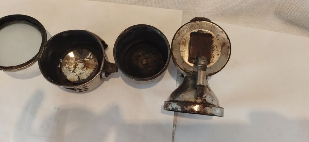 Карбидный велосипедный  фонарь