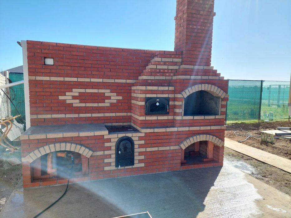 Gratare de gradina din caramida