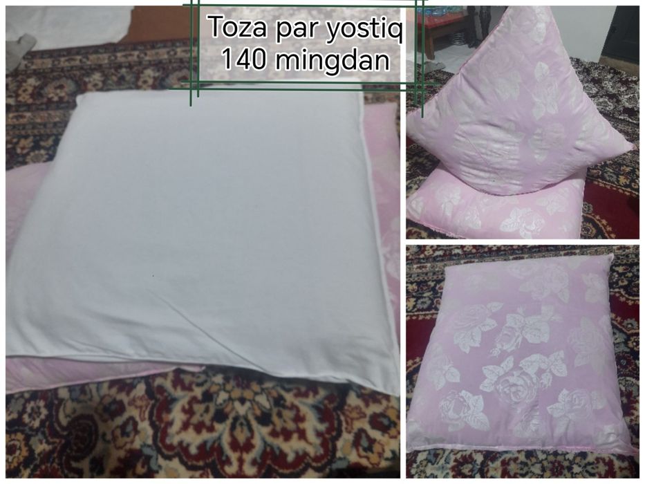 Toza par yostiq, sifatli