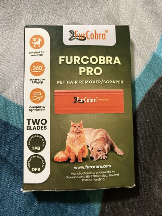 FurCobra Pro - Dispozitiv îndepărtare păr animale de pe suprafete
