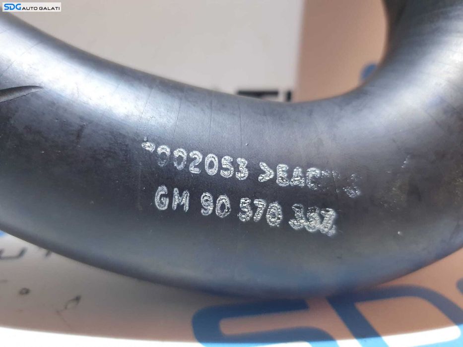 Furtun Presiune Aer Radiator Intercooler Opel Zafira A 2.0 DTL 1999 - 2005 Cod 90570357