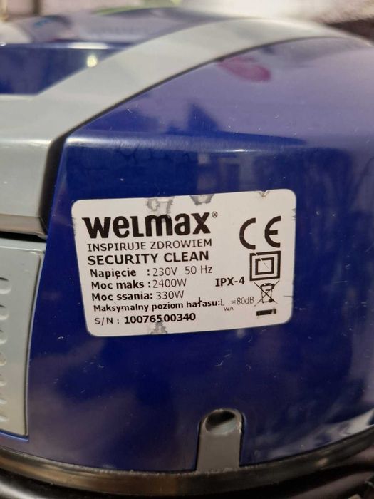 Прахосмукачка Welmax security clean