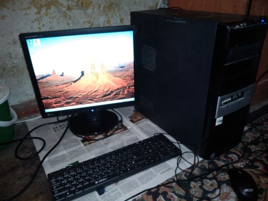 Компьютер в хорошом состояние
