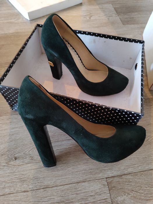 Туфли замшевые новый