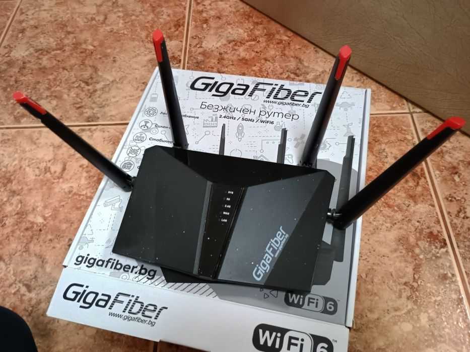 Рутер гига файбър 5г