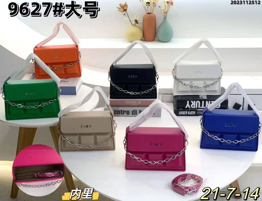 Sumka Zara daftar sg'adi sfatli rang hillari juda koʻp