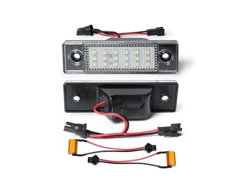 Set de 2 lampi LED pentru numar / iluminare placuta de inmatriculare CANBUS – pentru diverse marci si modele auto.