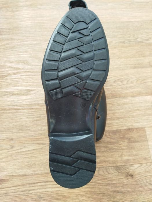 Обувь зимняя кожаная