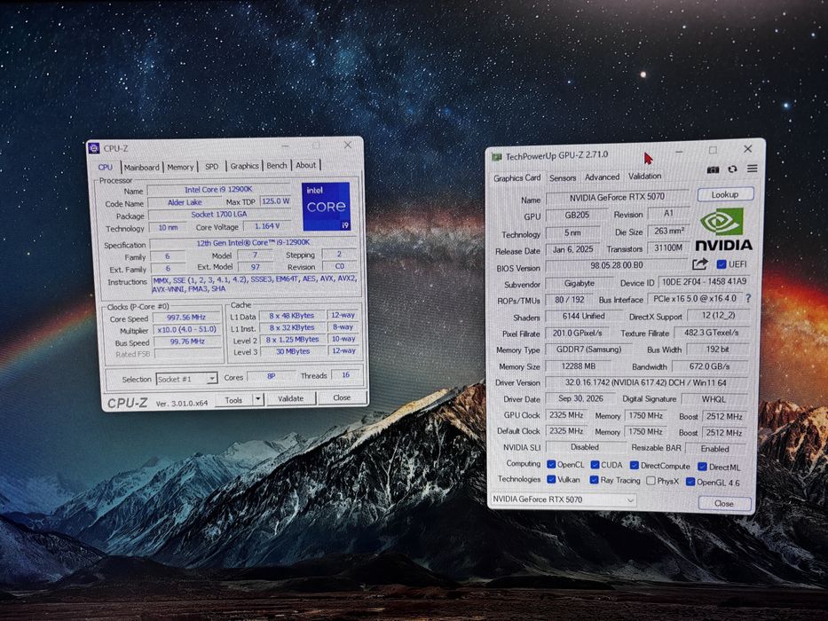 Pc gaming I9 RTX5070 32Gb DDR4