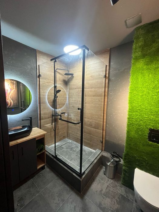 Душ кабины и лофт перегородки