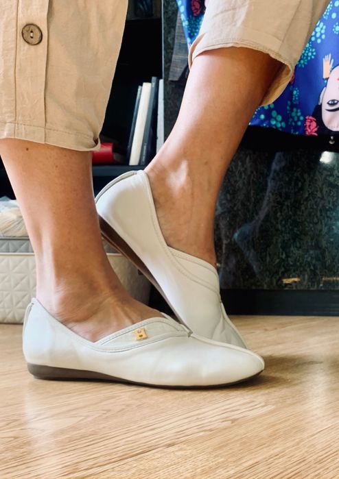 Balerini Hermès originali, 41, genuine leather