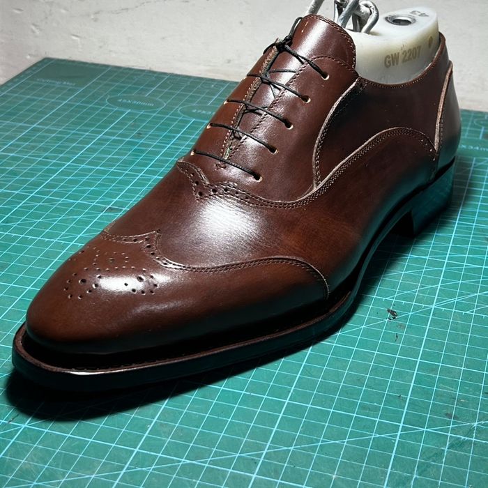 Туфли каричневый