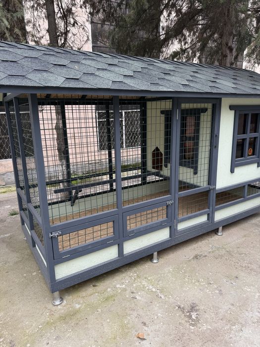 Tovuqlar uchun mustahkam va qulay katak! Olcham: 3m-1,5m