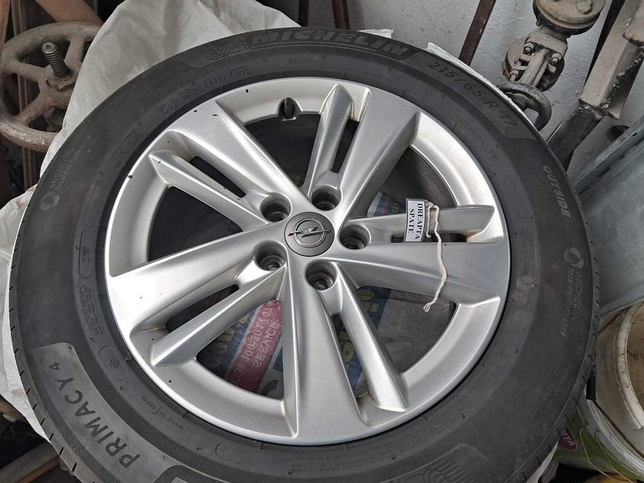 Set 4 Roți Complete Vară MICHELIN – Jante + Prezoane Originale Opel Grandland X 3.500 lei