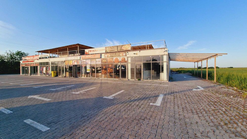 Spațiu Comercial DN4 Frumușani | 60-180mp | Parcare | 3 Luni GRATIS