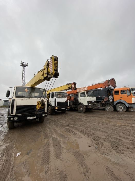 Услуги автокран маз камаз китаец
