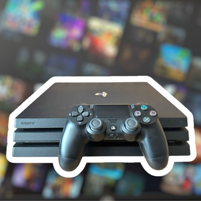SONY Playstation 4 Pro с 4 игри