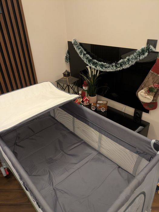 Кошара на 2 нива Wunderkid с повивалник + допълнителен матрак  с алое