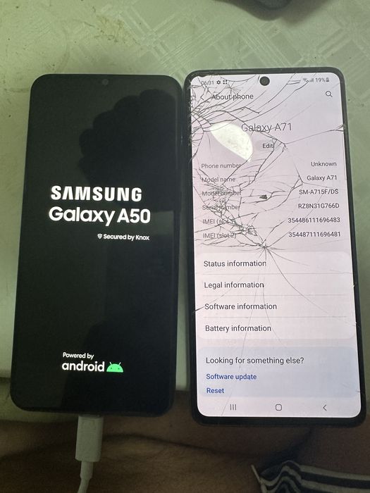 sam a71 si sam a50 fisurate stare perfecta functionare