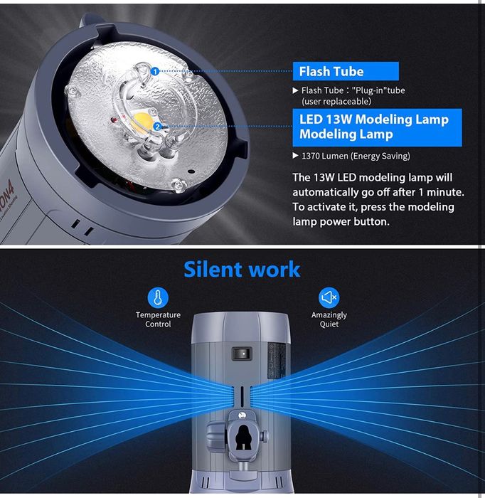 Светкавица. Neewer vision 4! Моноблок. Светкавица. Фото. Софтбокс.