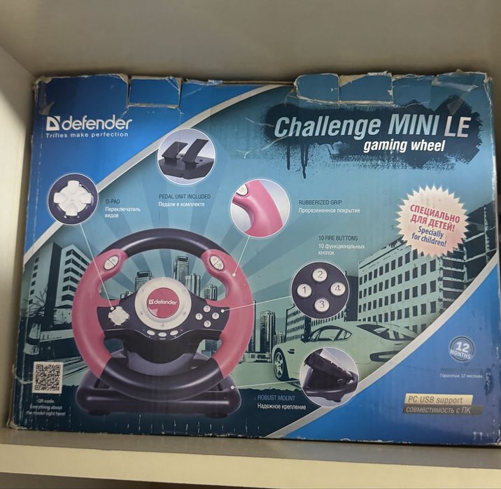 Игровой руль Defender
