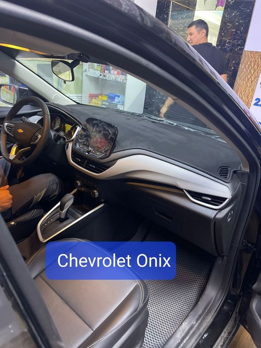 Накидки на панель Алькантара  7500тг