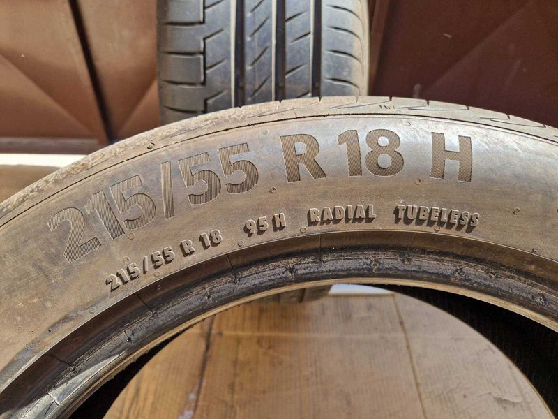 2 Continental R18 215/55
летни гуми
DOT3120