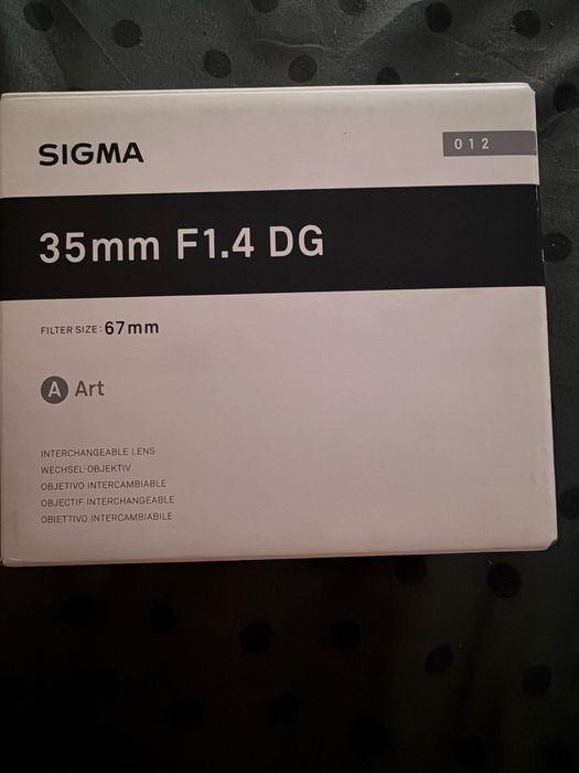 Obiectiv Sigma for Nikon 35mm F1.4 DG HSM