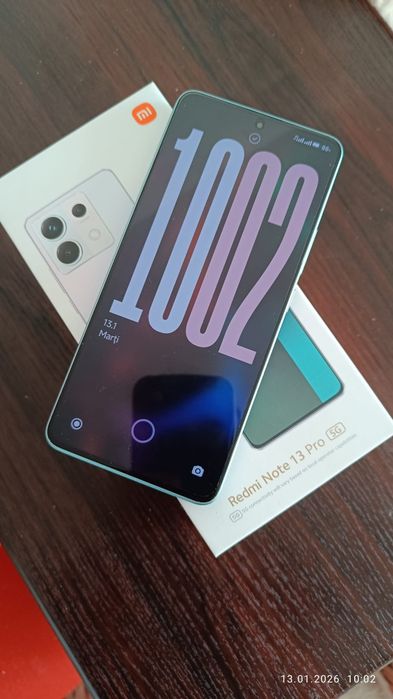 Xiaomi Note 13 Pro 5G 256Gb impecabil dual SIM  200Mp 4K la  Cutie