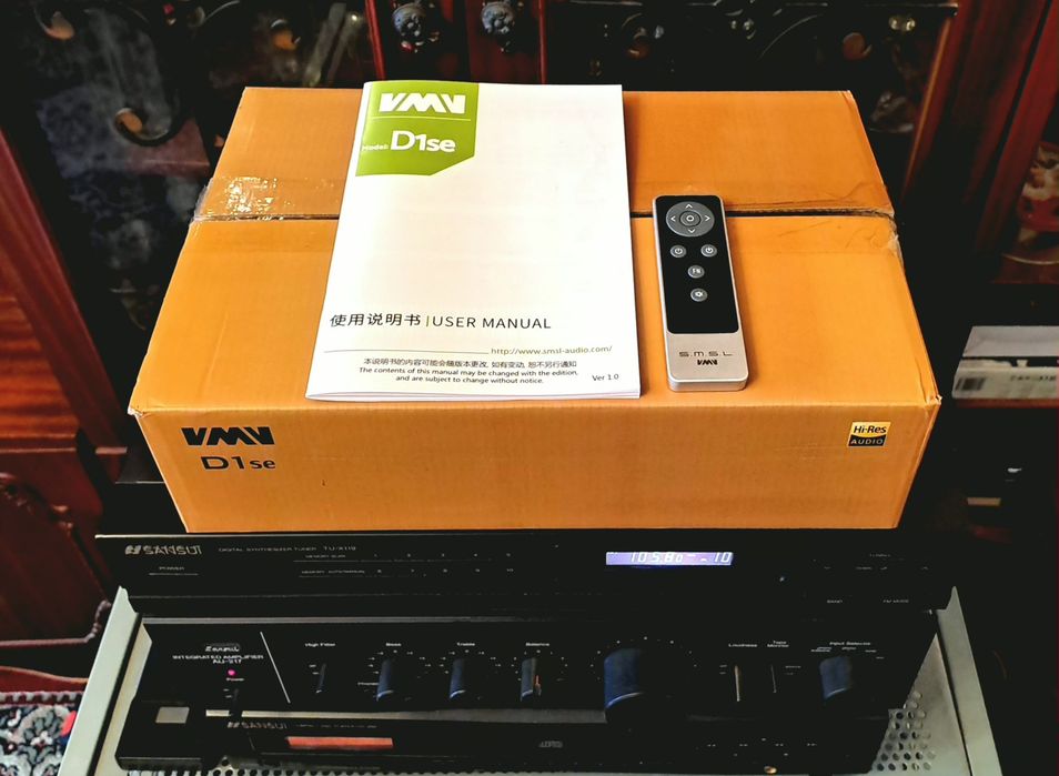 Dac audio SMSL VMV D1 SE cu procesoare MQA hi-end impecabil