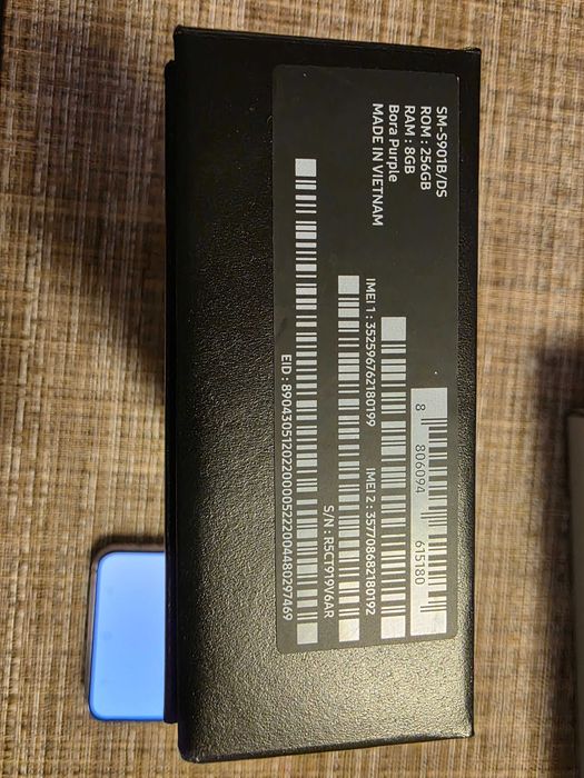 Samsung galaxy S22 256 GB purple