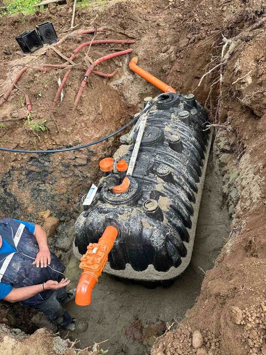 БУНКЕРНА ЯМА ПАКЕТ+ МОНТАЖ Бидон за септична яма по ЕС стандарт