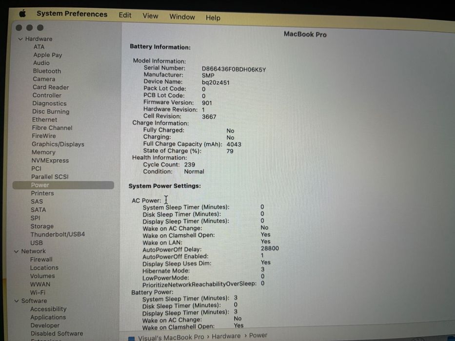 Macbook Pro 2016 13'' 8GB RAM 250 GB SSD - stare foarte buna