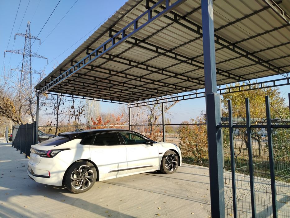 Навес Парковка Лексан