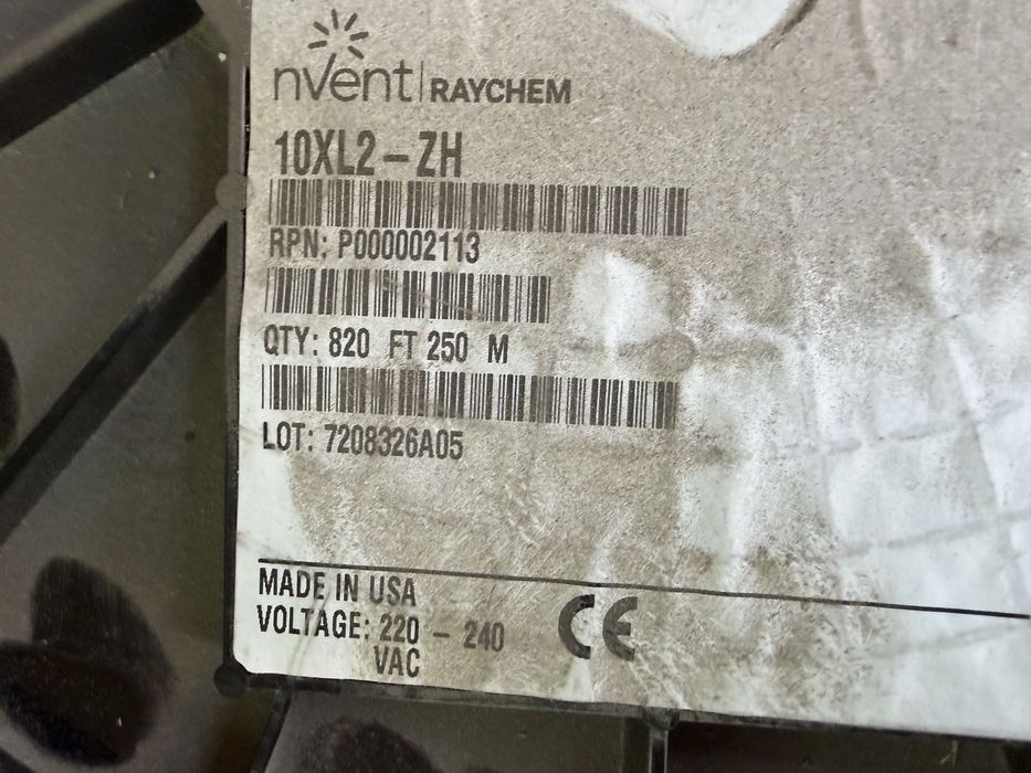 nVent RAYCHEM XL-Trace 10XL2-ZH, артикул P000002113 — саморегулиращ се нагревателен кабел, 230 V, 10 W/m при 5°C