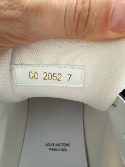 Sneackers Louis Vuitton LV Trainers White/Black/White mar 40