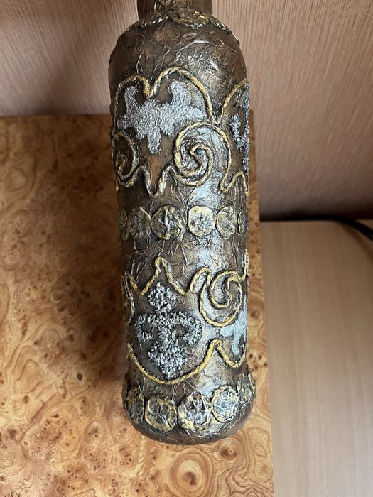 Бутылка ручная работа