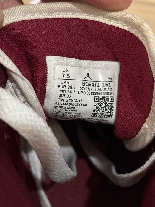 Дамски кецове Nike Air Jordan 1 Chicago размер 38,5