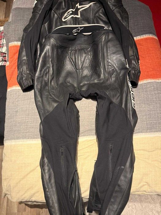 Geaca Moto Piele cu cocoasa Alpinestars Challenger 54 = XL si 48 = M