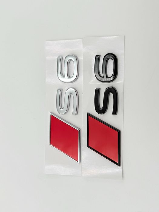 Emblema AUDI S6 spate negru NOU